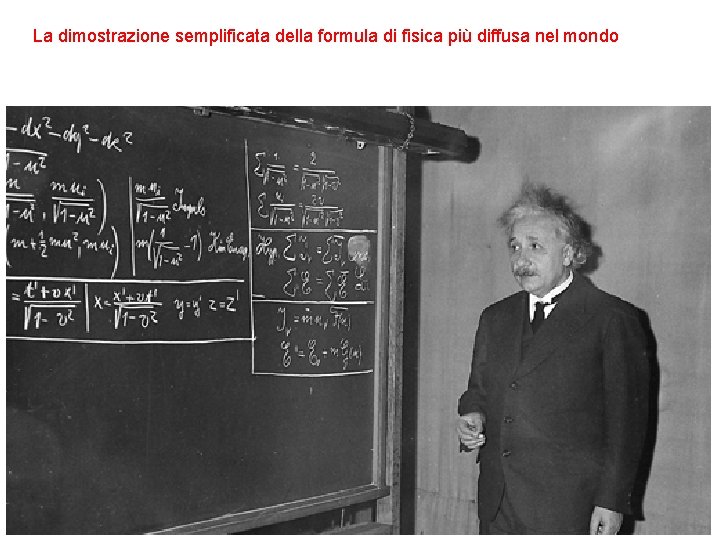 La dimostrazione semplificata della formula di fisica più diffusa nel mondo 7 