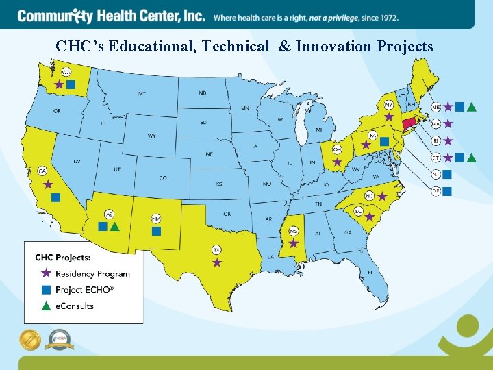 CHC’s Educational, Technical & Innovation Projects 