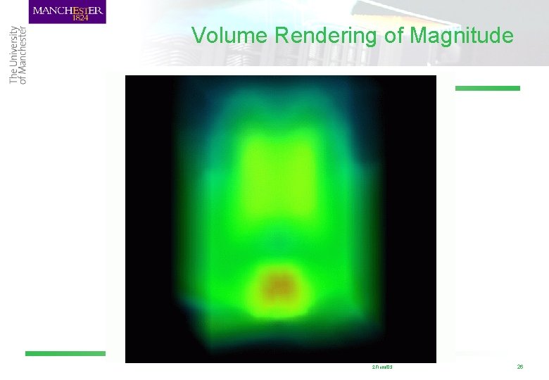 Volume Rendering of Magnitude 2 Flow/03 26 