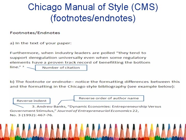 Chicago Manual of Style (CMS) (footnotes/endnotes) 