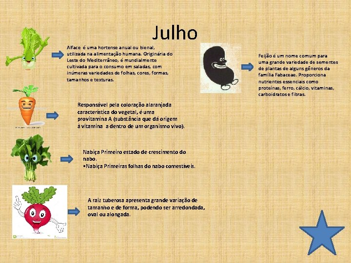 Julho Alface é uma hortense anual ou bienal, utilizada na alimentação humana. Originária do