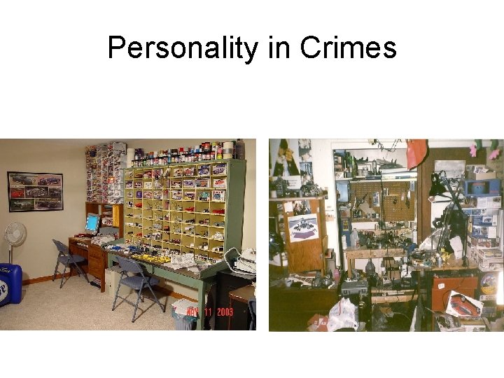 Personality in Crimes 