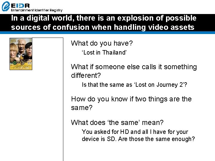 In a digital world, there is an explosion of possible sources of confusion when In a digital world, there is an explosion of possible sources of confusion when