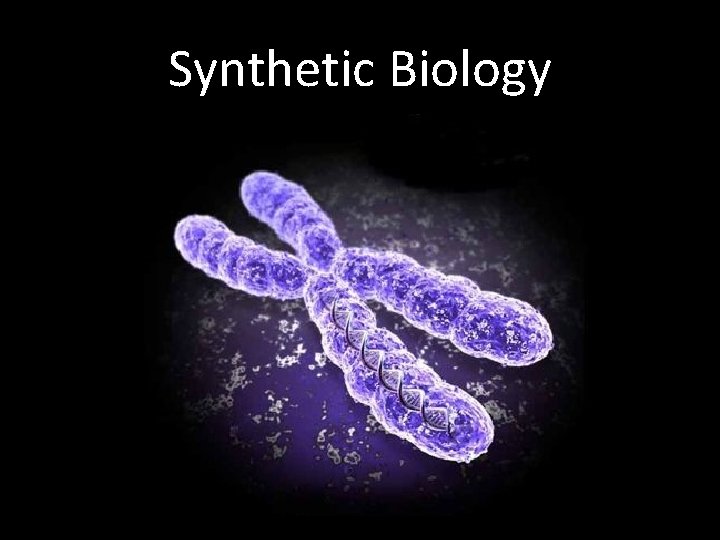 Synthetic Biology 