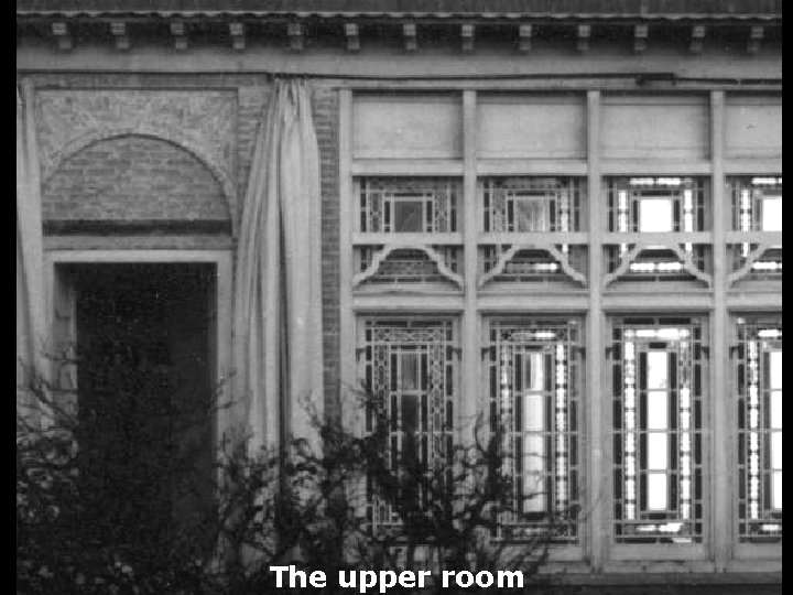 The upper room 