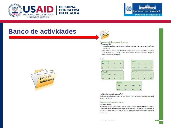 Banco de actividades 