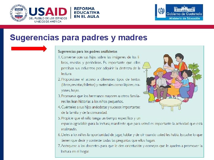 Sugerencias para padres y madres 