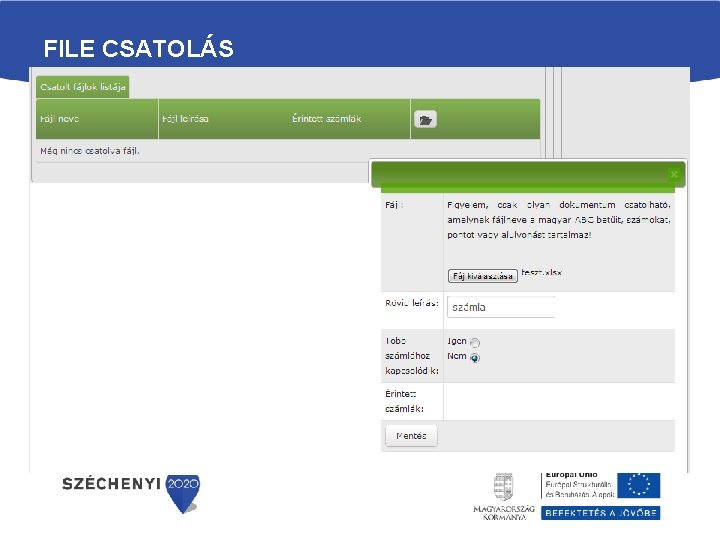 FILE CSATOLÁS 