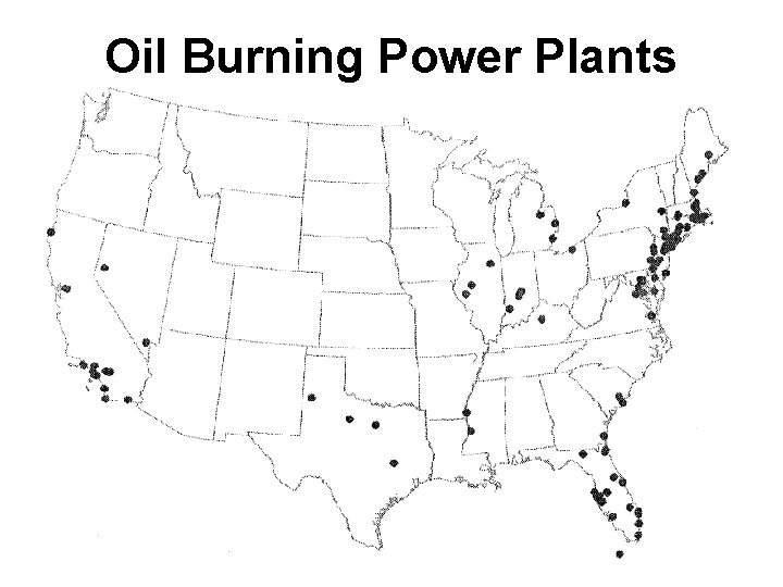 Oil Burning Power Plants 