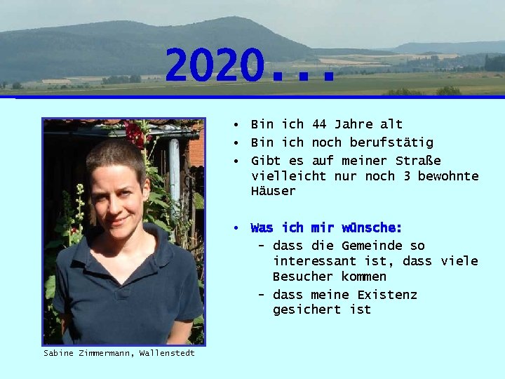 2020. . . • Bin ich 44 Jahre alt • Bin ich noch berufstätig