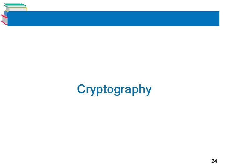 Cryptography 24 