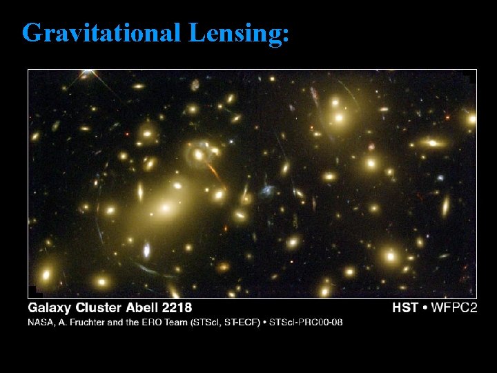 Gravitational Lensing: 