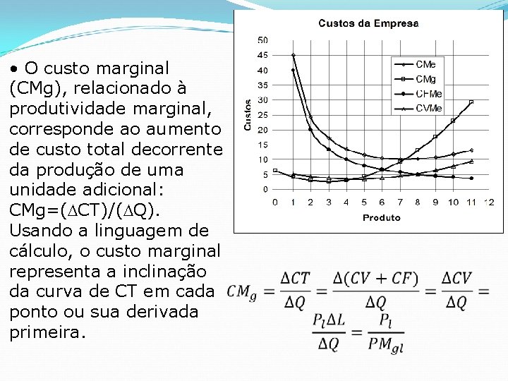 Captulo 6 Teoria dos custos de produo Comportamento