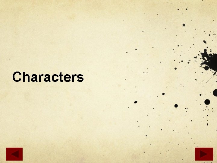 Characters 