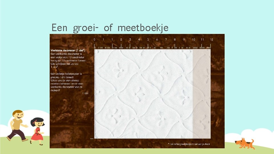 Een groei- of meetboekje 40 
