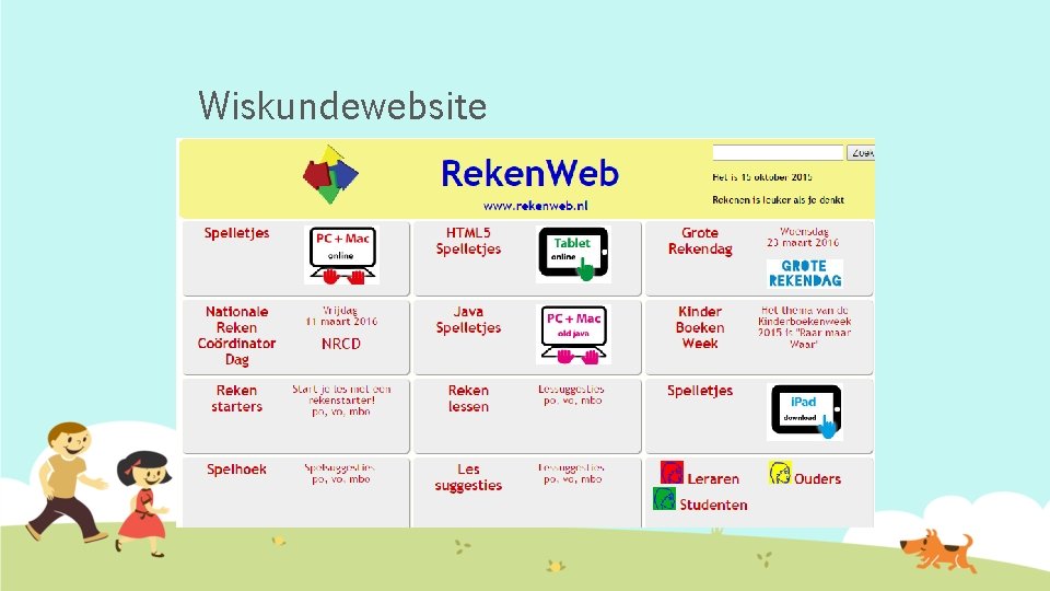 Wiskundewebsite 