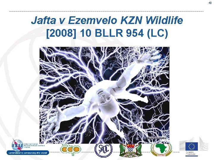 40 Jafta v Ezemvelo KZN Wildlife [2008] 10 BLLR 954 (LC) 