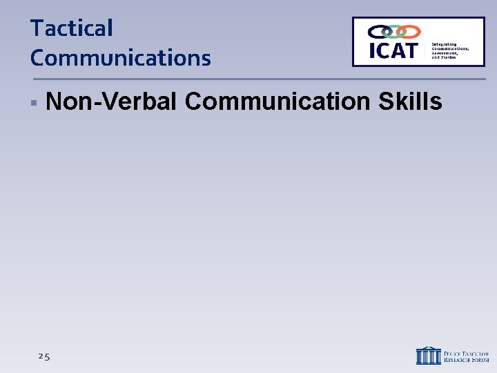 Tactical Communications Tactical Communications 2 Tactical
