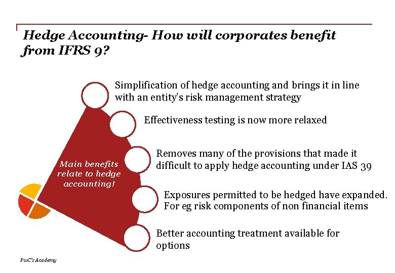 Hedge Accounting- How will corporates benefit from IFRS 9? Simplification of hedge accounting and