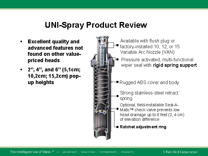 UNI-Spray Product Review § § Excellent quality and advanced features not found on other