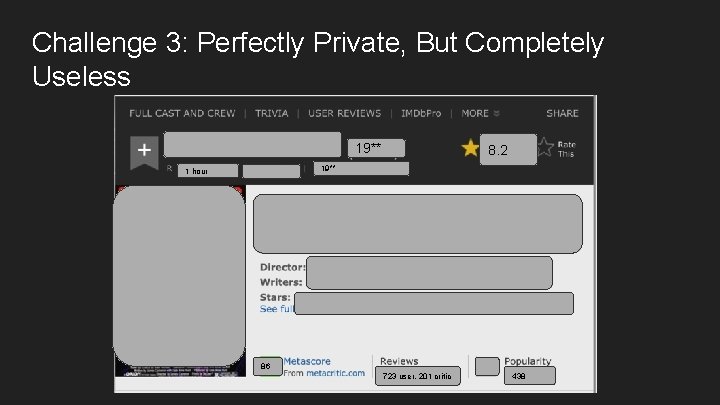 Challenge 3: Perfectly Private, But Completely Useless 19** 8. 2 19** 1 hour 86