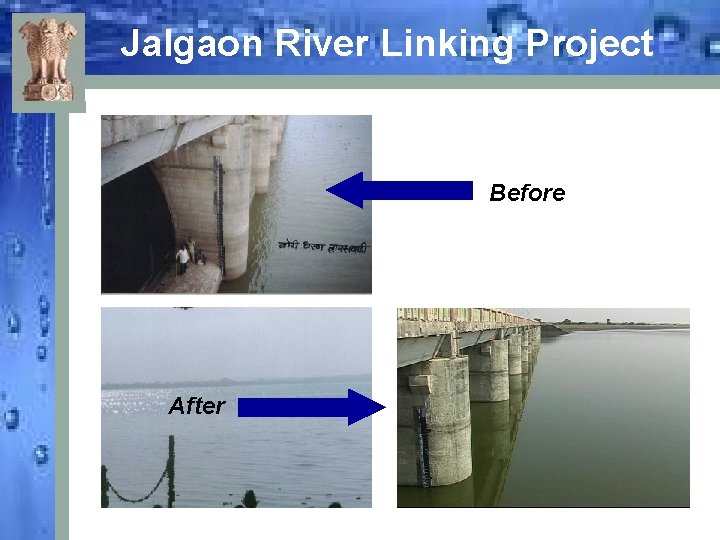 Jalgaon River Linking Project Before After 