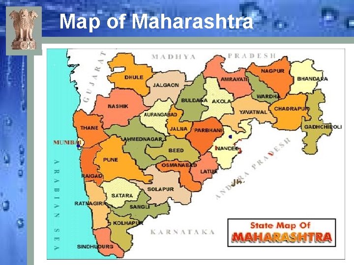Map of Maharashtra 