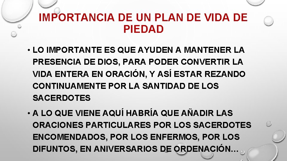 IMPORTANCIA DE UN PLAN DE VIDA DE PIEDAD • LO IMPORTANTE ES QUE AYUDEN IMPORTANCIA DE UN PLAN DE VIDA DE PIEDAD • LO IMPORTANTE ES QUE AYUDEN