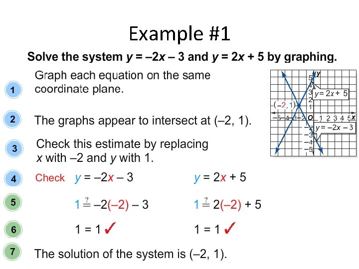 Example #1 Course 3, Lesson 3 -7 