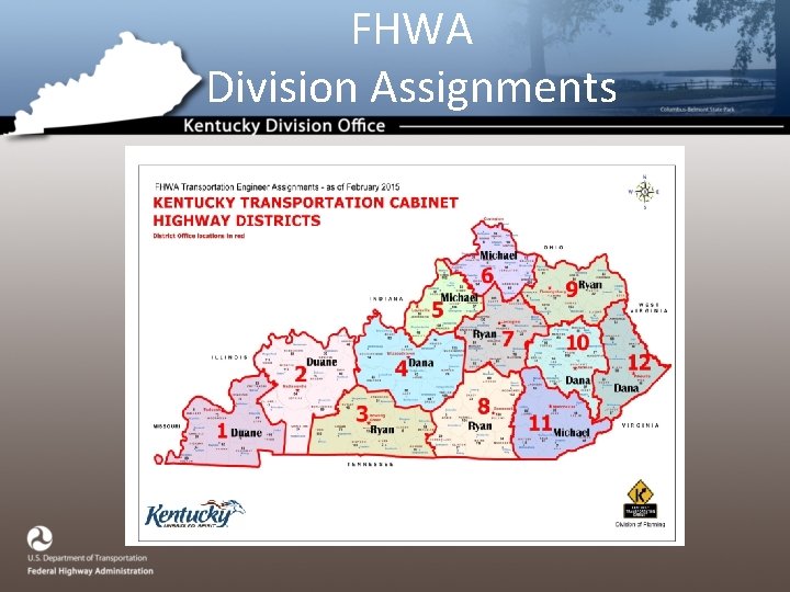 FHWA Division Assignments 