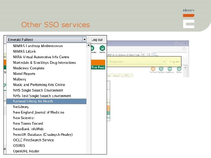 Other SSO services 