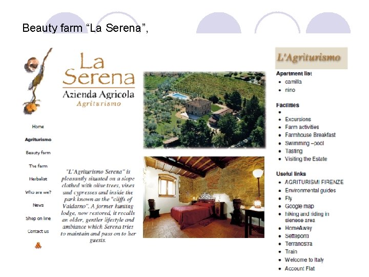 Beauty farm “La Serena”, Toscana, Italija 