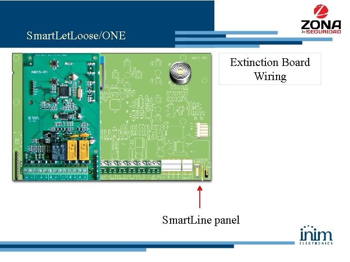 Smart. Let. Loose/ONE Extinction Board Wiring Smart. Line panel 