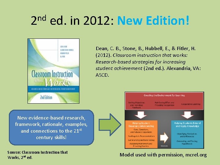 2 nd ed. in 2012: New Edition! Dean, C. B. , Stone, B. ,