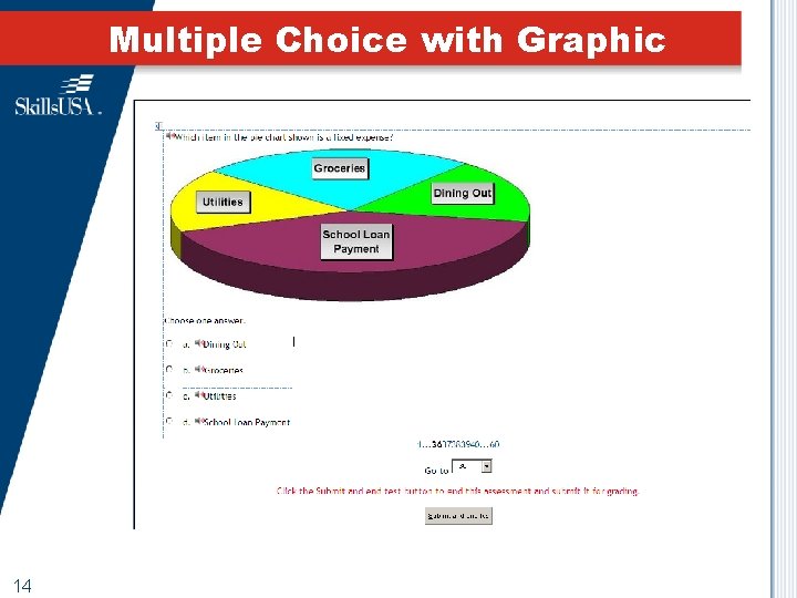 Multiple Choice with Graphic 14 