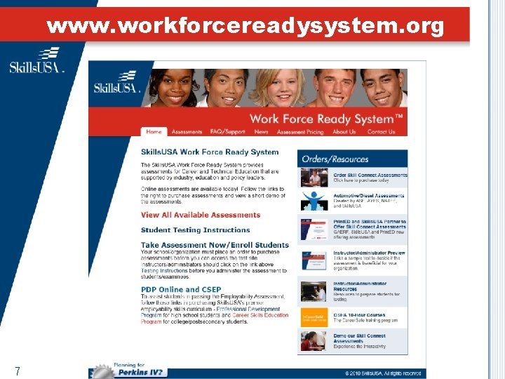 www. workforcereadysystem. org 7 