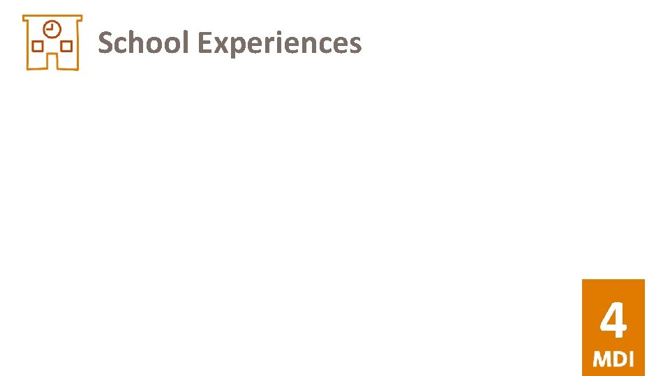 School Experiences 4 