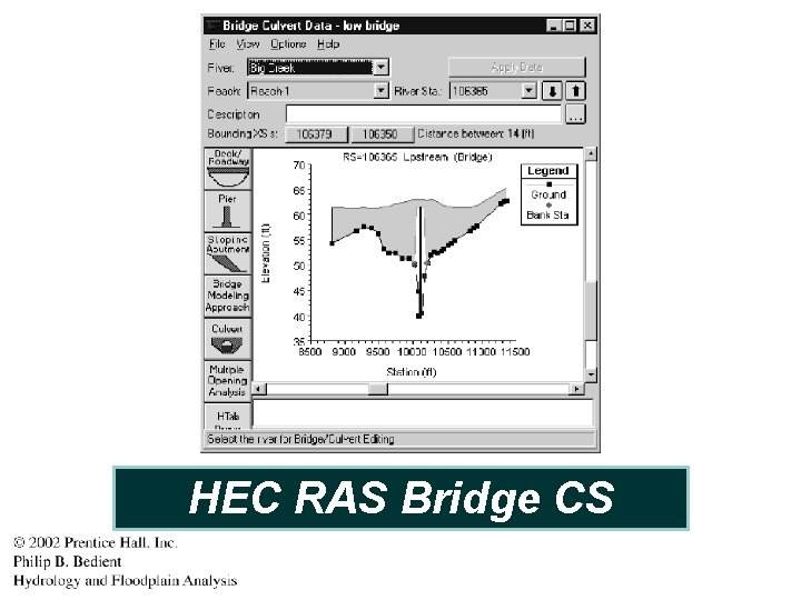 HEC RAS Bridge CS 