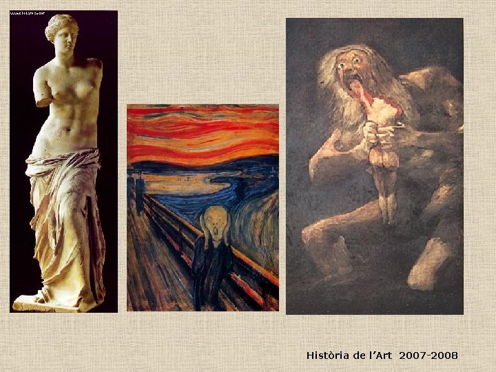 Història de l’Art 2007 -2008 