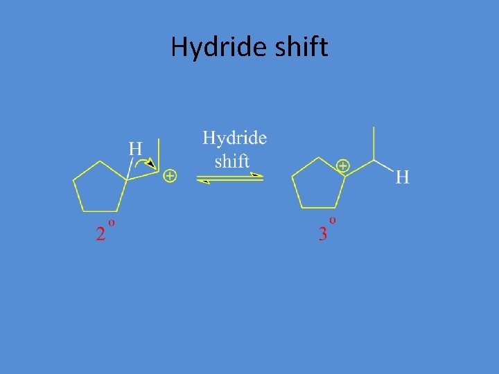 Hydride shift 