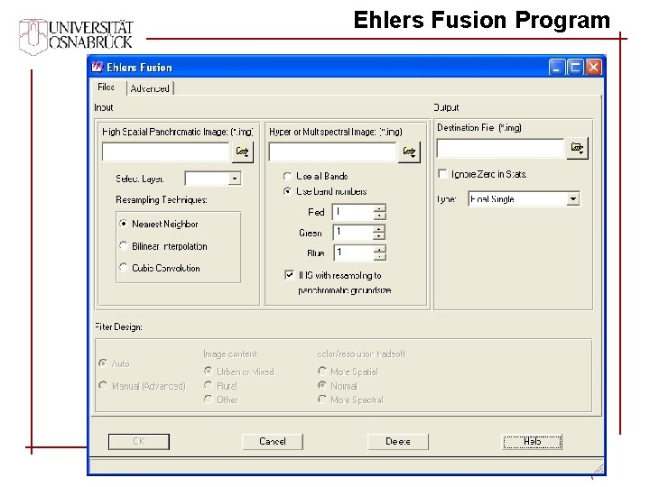 Ehlers Fusion Program 