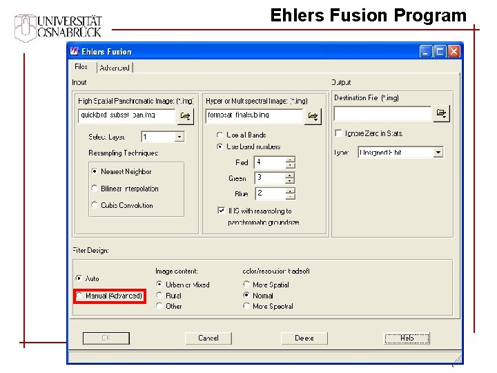 Ehlers Fusion Program 