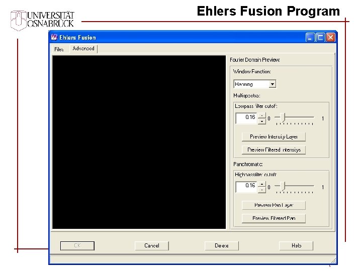 Ehlers Fusion Program 