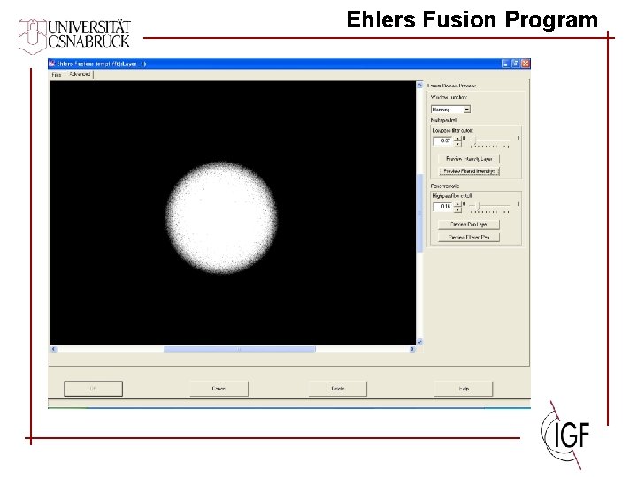 Ehlers Fusion Program 