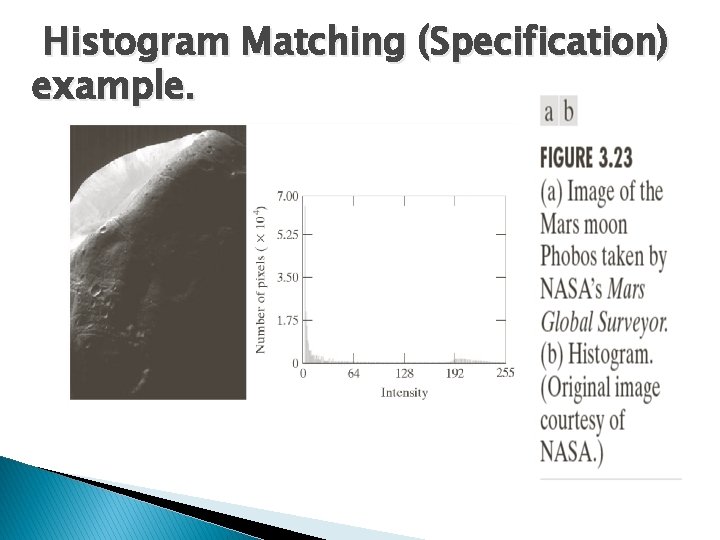 Histogram Matching (Specification) example. Histogram Matching (Specification) example.