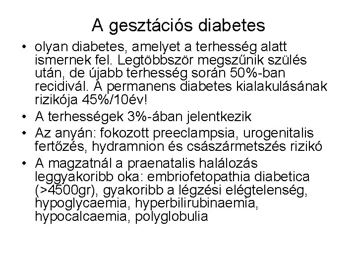 peptid kezelés során a diabetes
