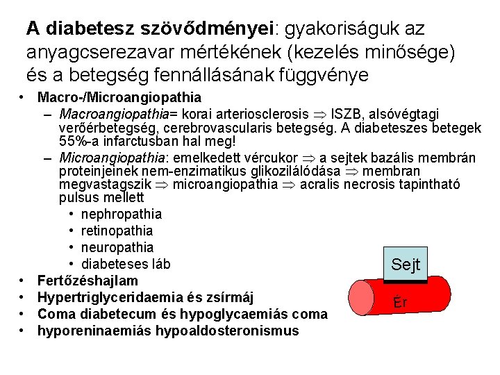 az elv a diabétesz kezelésére)