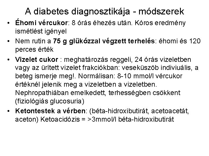 diabetes modern kezelési módszerek