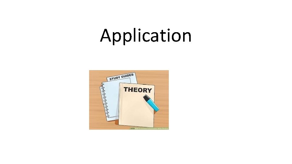 Application Application