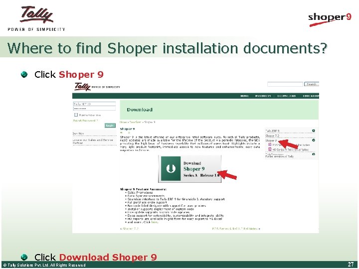 Where to find Shoper installation documents? Click Shoper 9 Click Download Shoper 9 © Where to find Shoper installation documents? Click Shoper 9 Click Download Shoper 9 ©
